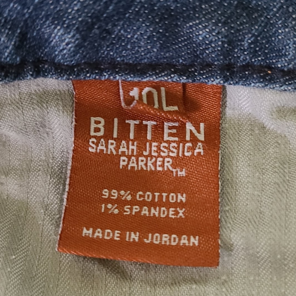 Bitten jeans by Sarah Jessica Parker size 10L - Picture 6 of 8